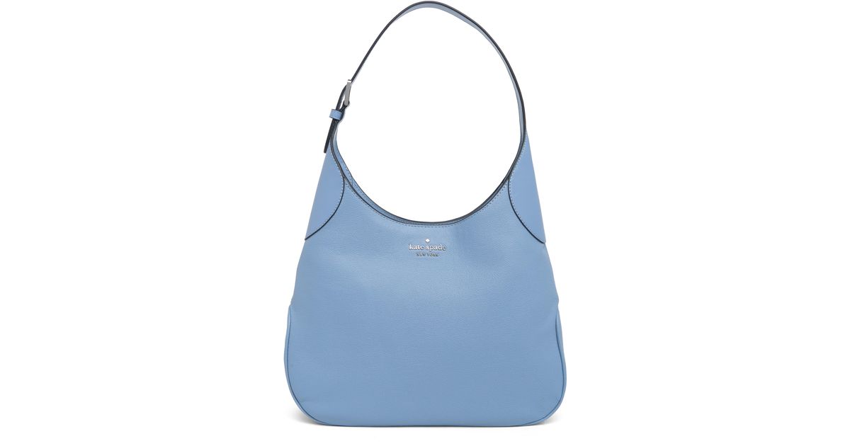 Kate Spade Aster Leather Shoulder Bag in Blue Lyst