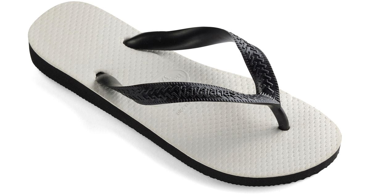 Havaianas Traditional Flip Flop in White for Men | Lyst