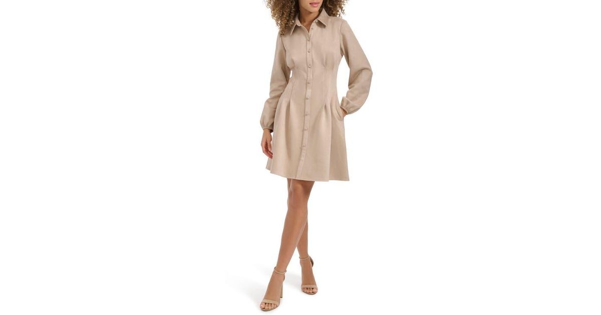 chinese dress ladies Lerika Faux-Suede Dress main image 0