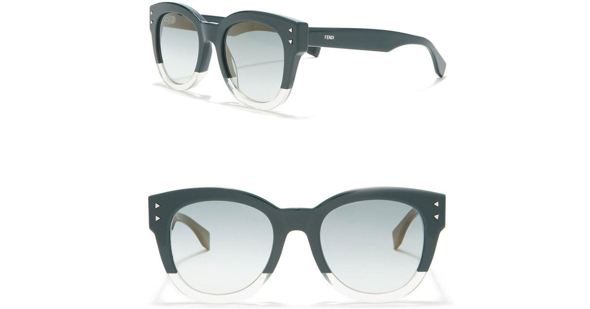fendi two tone sunglasses