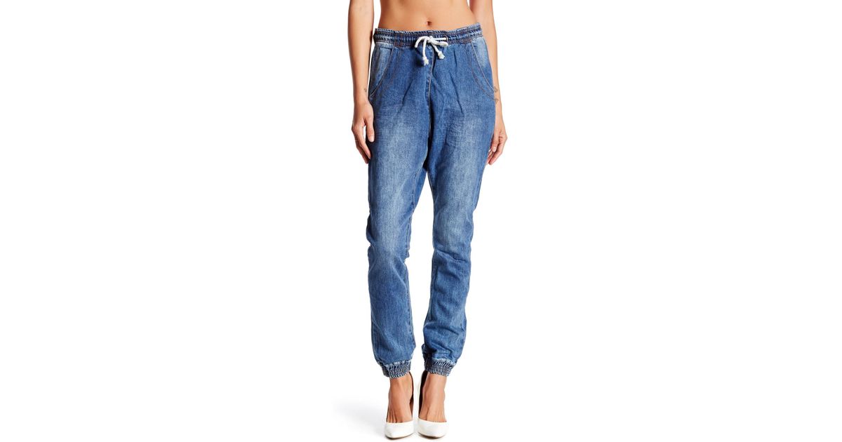 jean trackies