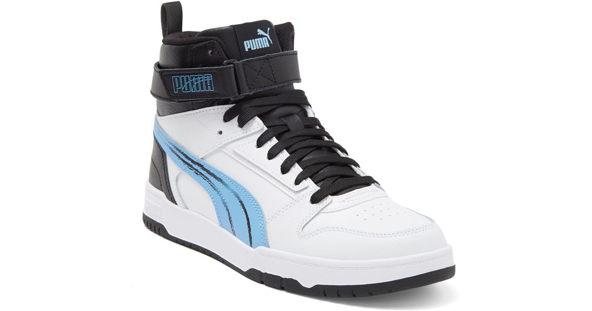 PUMA Rbd Game High Speed 2 Basketball Shoe in White for Men | Lyst