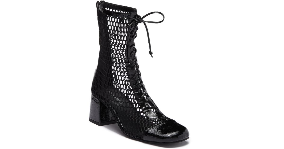 jeffrey campbell mesh boots