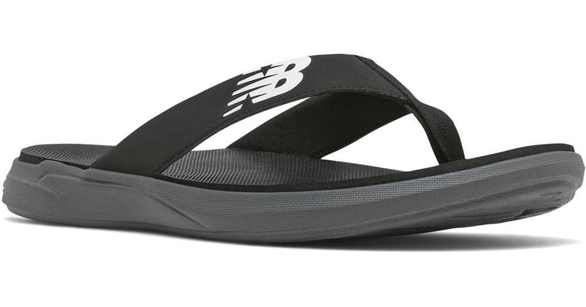 New Balance 340 Flip-flop Sandal in Black for Men - Lyst