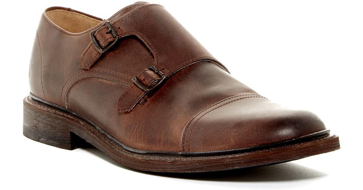 frye monk strap