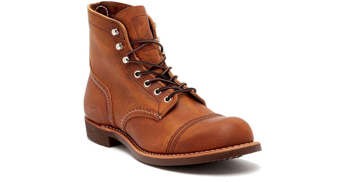 Red Wing Iron Ranger Leather Boot - Factory Second - Wide Width ...