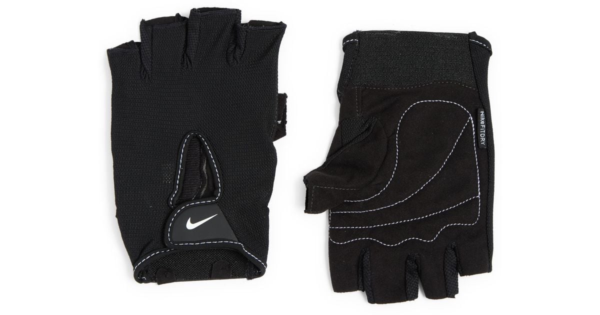 Nike Fundamental Training Workout Gloves in Black for Men Lyst