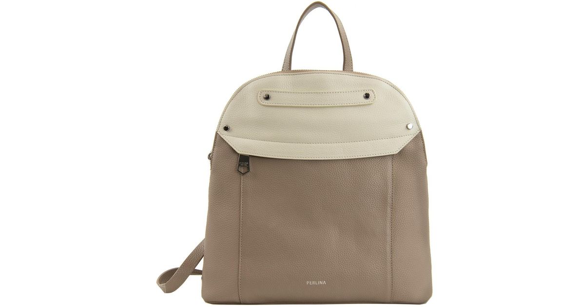 perlina leather backpack