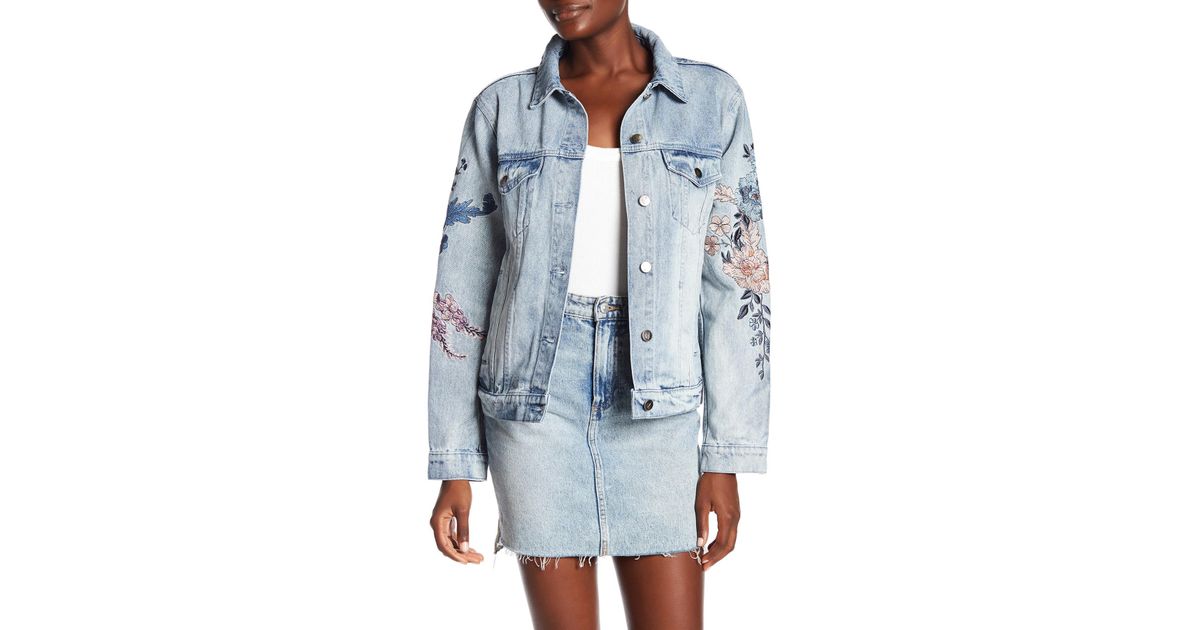 minkpink denim jacket