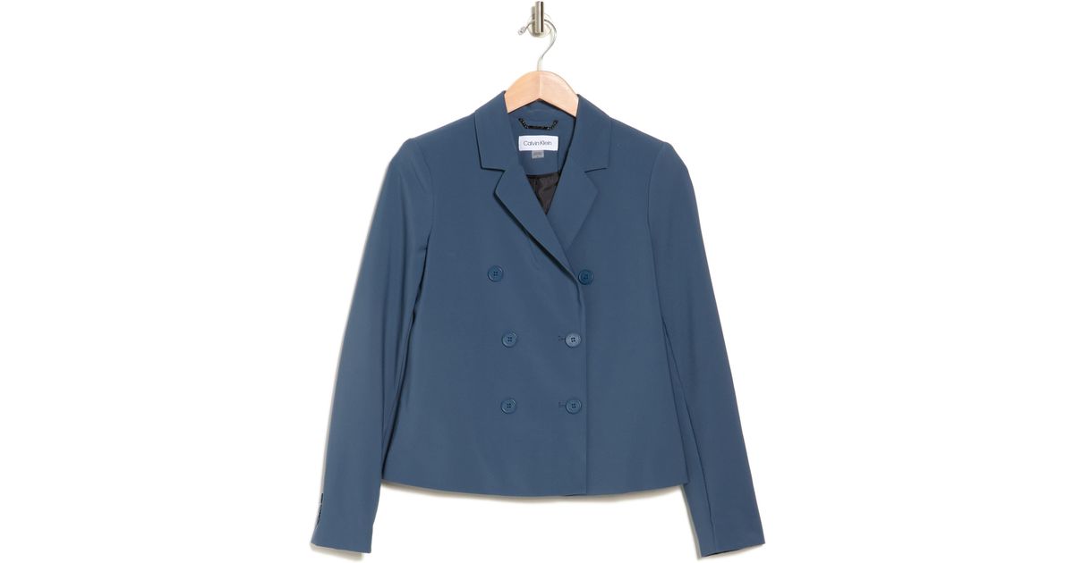 Calvin Klein Infinite Stretch Jacket in Blue Lyst