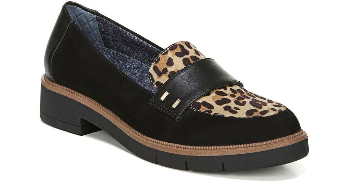 dr scholl's wander up leopard