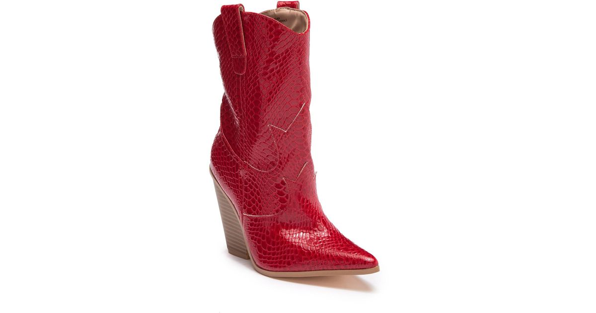 cape robbin red boots