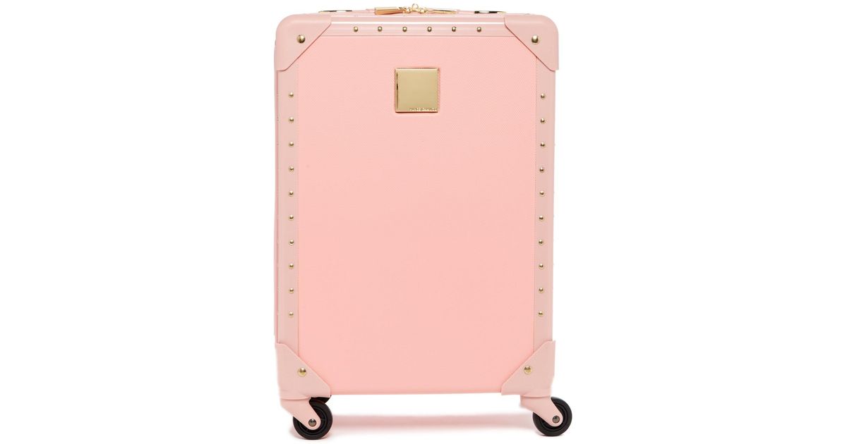 vince camuto suitcase pink