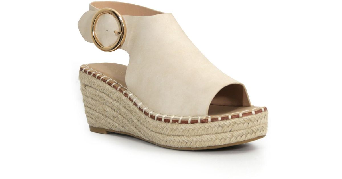 catherine malandrino cirkly espadrille wedge sandal