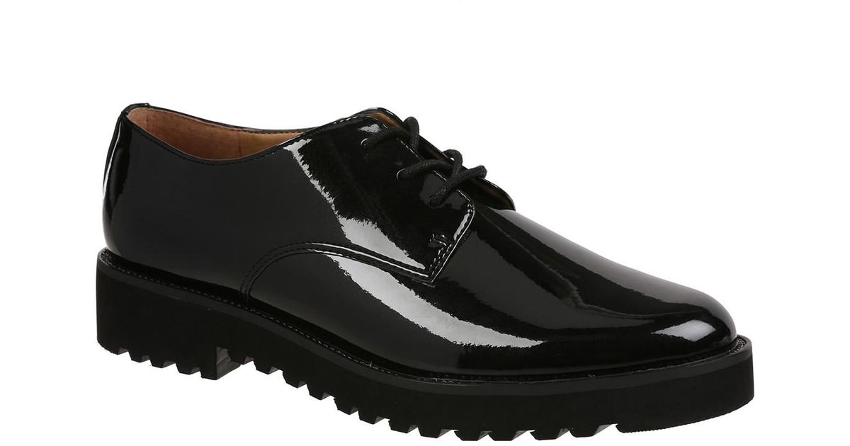 franco sarto patent leather oxfords