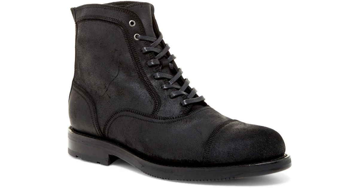 frye brayden lace up