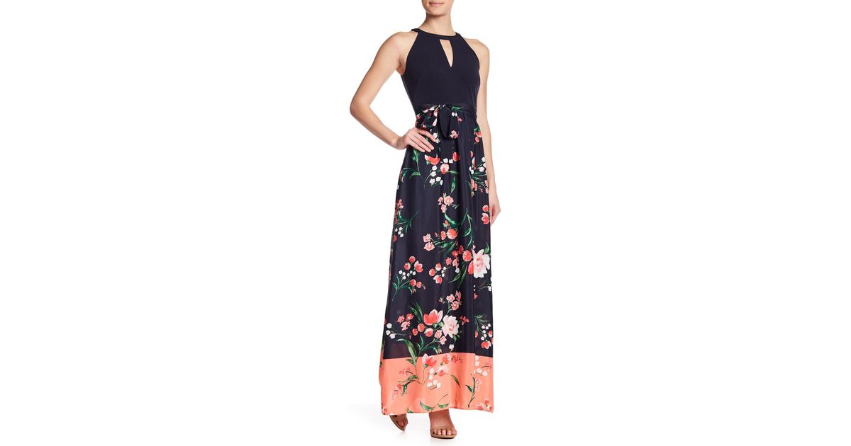 vince camuto floral maxi dress