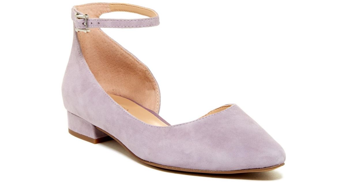 franco sarto ankle strap flat