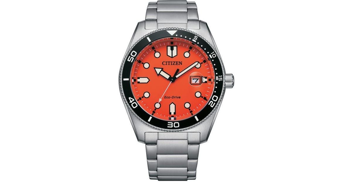Citizen Green Eco-Drive Steel Sport Watch