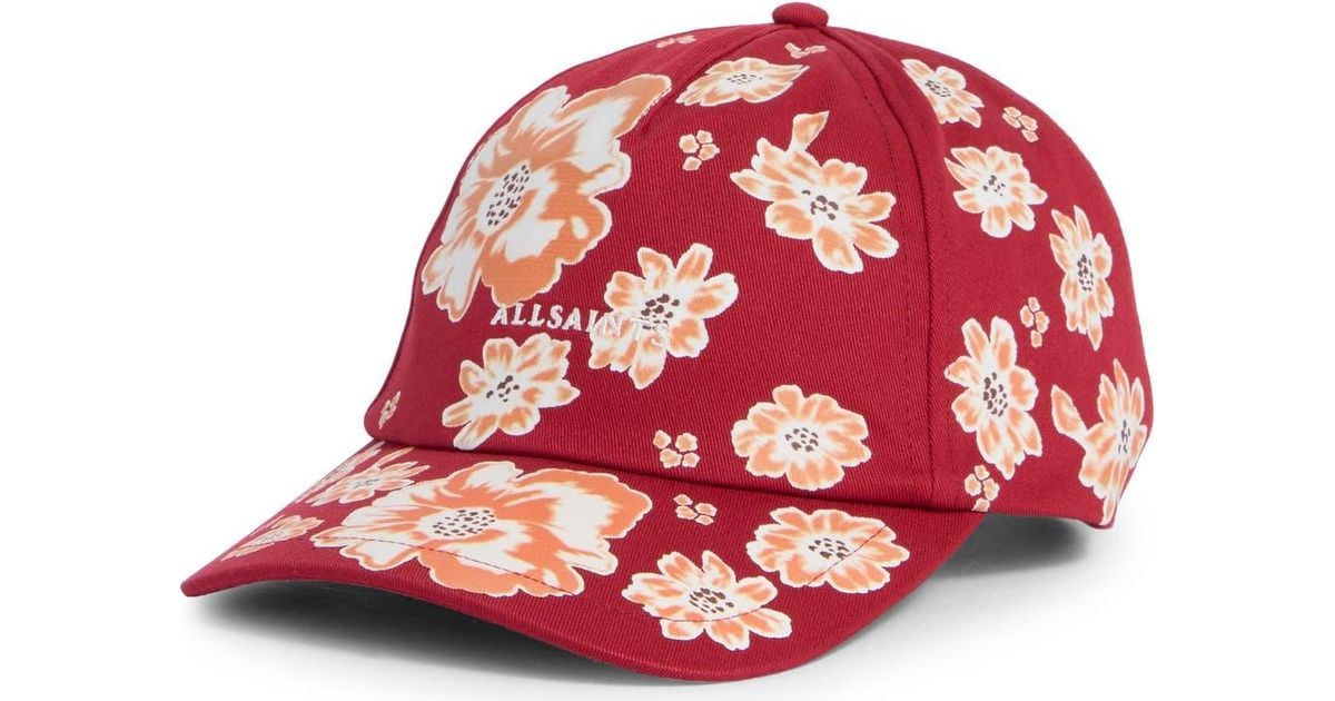 all-saints-RED-Floral-Baseball  display picture 2