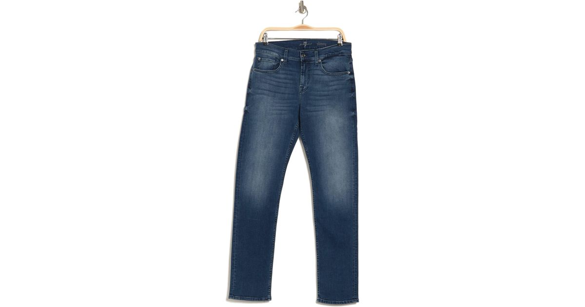7 For All Mankind Slimmy Jeans in Blue for Men | Lyst