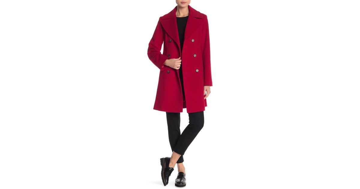 fleurette red coat