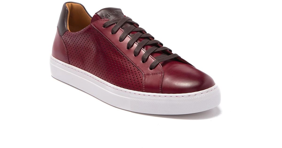 magnanni jose leather sneaker