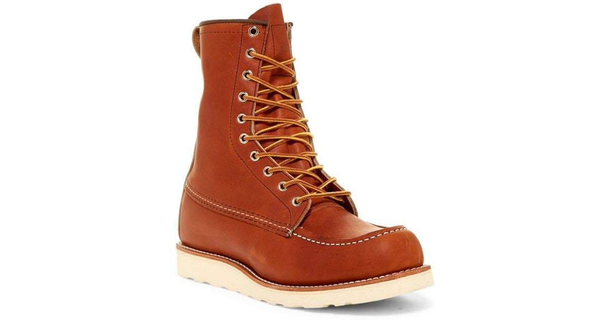 Behandle Ambassade ego Red Wing 877 Moc Lace-up Boot - Factory Second in Brown for Men | Lyst