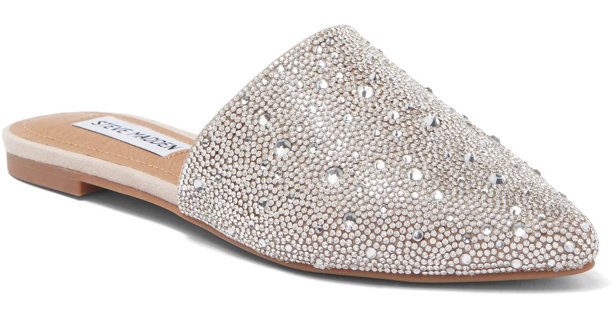 Steve Madden Fenie Rhinestone Mule At Nordstrom Rack Lyst