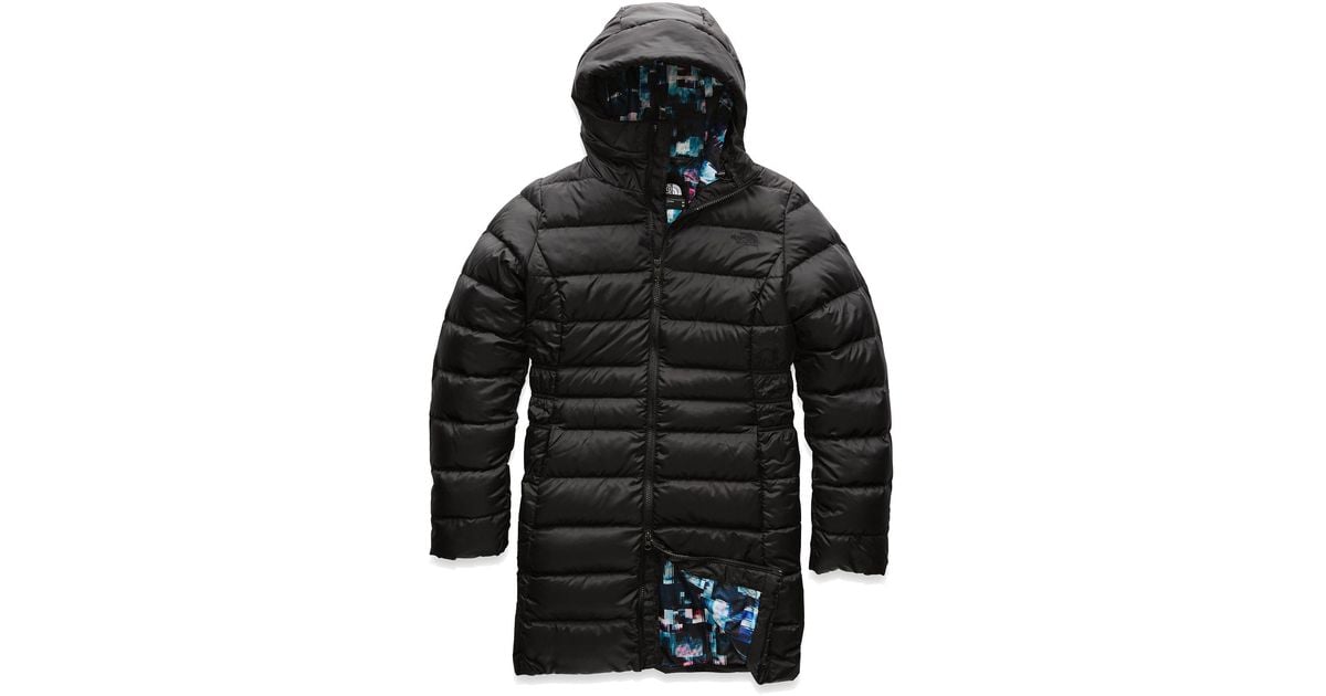 gotham parka north face black