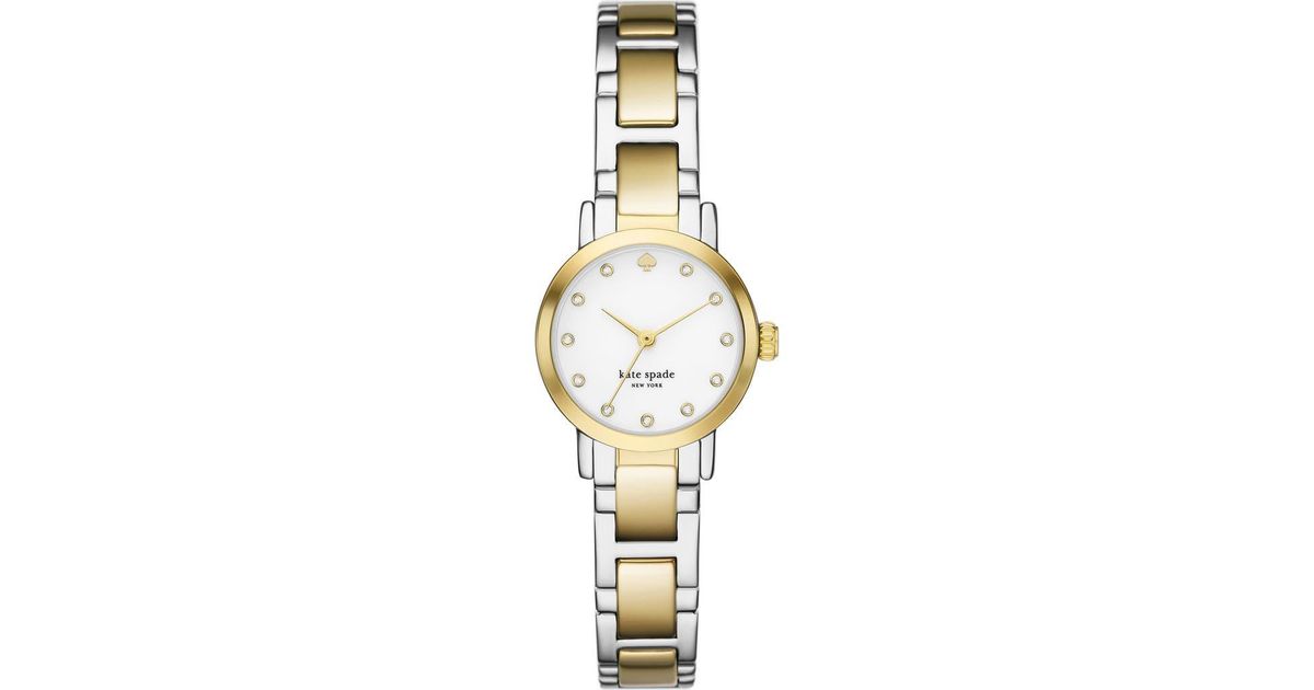 Kate Spade Gramercy Three-hand Two-tone Watch 25mm in 