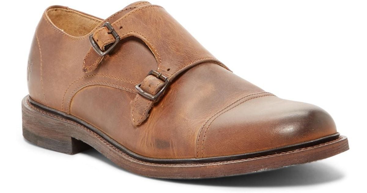 frye monk strap