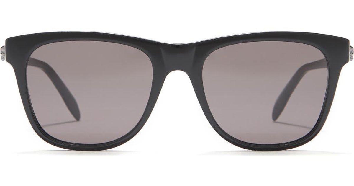 ● Alexander Mcqueen ● サングラス Black / Grey / 54mm McQueen Alexander 54Mm Square Sunglasses in Gray for Men | Lyst
