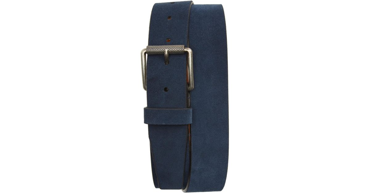 1901 suede belt