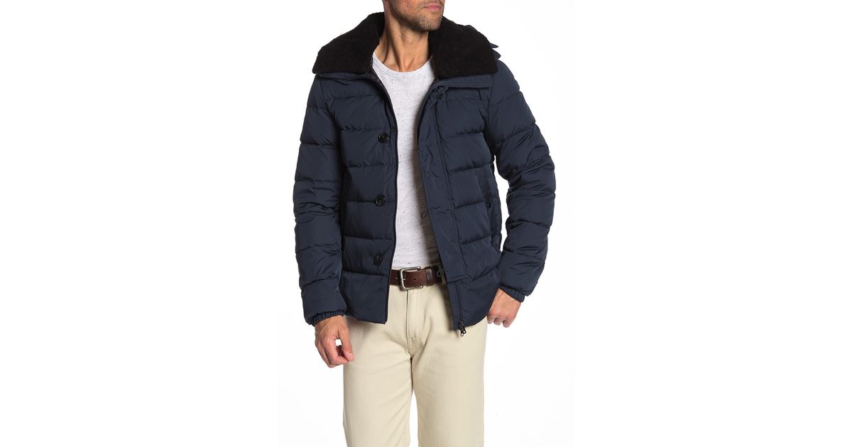 slate and stone down jacket