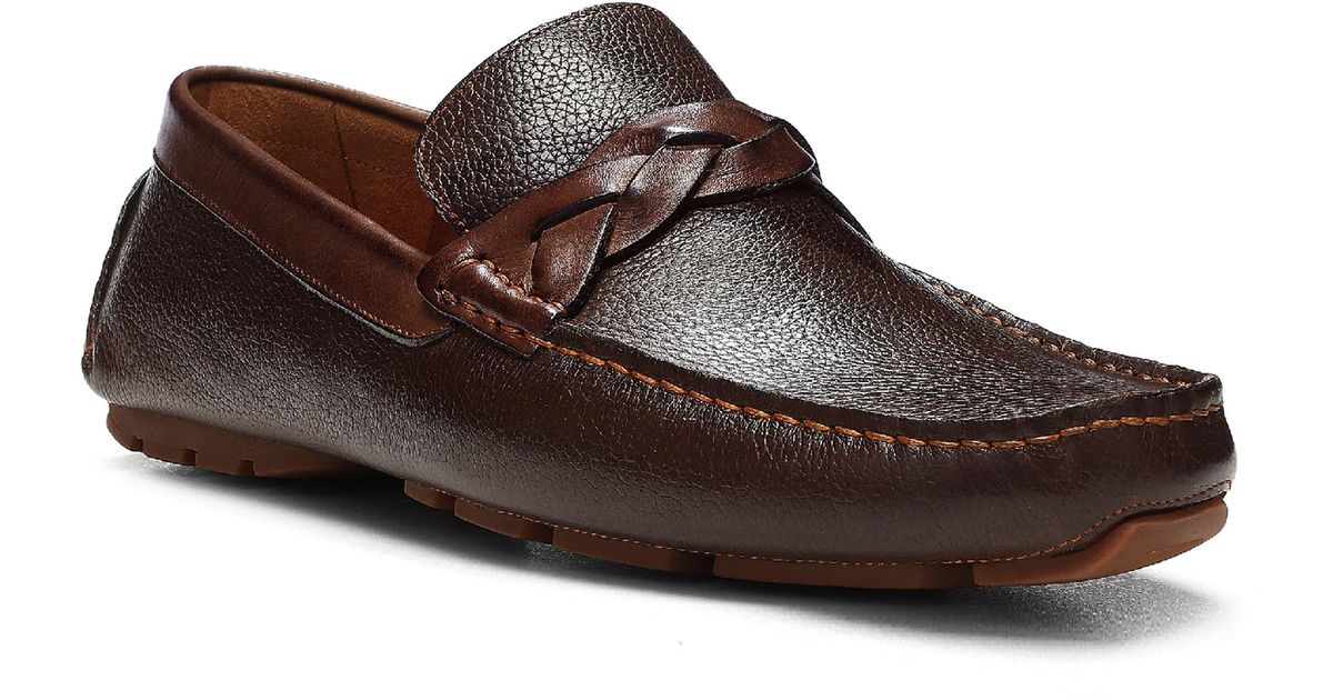 Donald J Pliner Rubber Deacon Braided Loafer In Cappuccino At Nordstrom ...