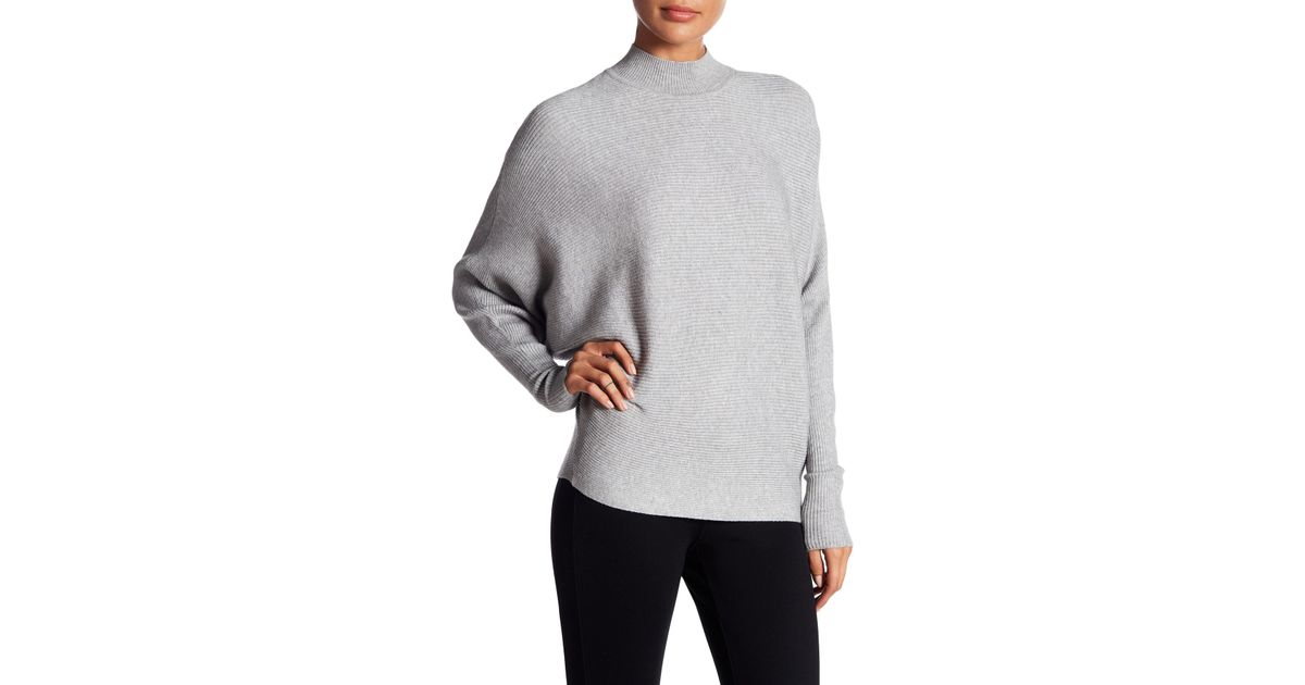 philosophy mock neck sweater