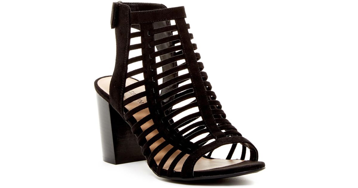 call it spring black sandals