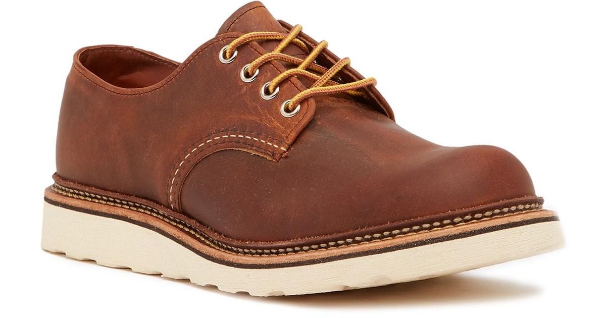 Red Wing Oxford Leather Sneaker - Factory Second in Brown for Men - Lyst