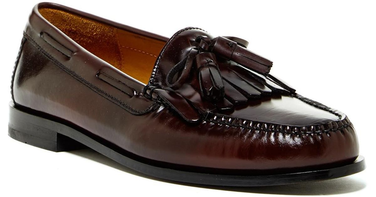 cole haan burgundy loafers
