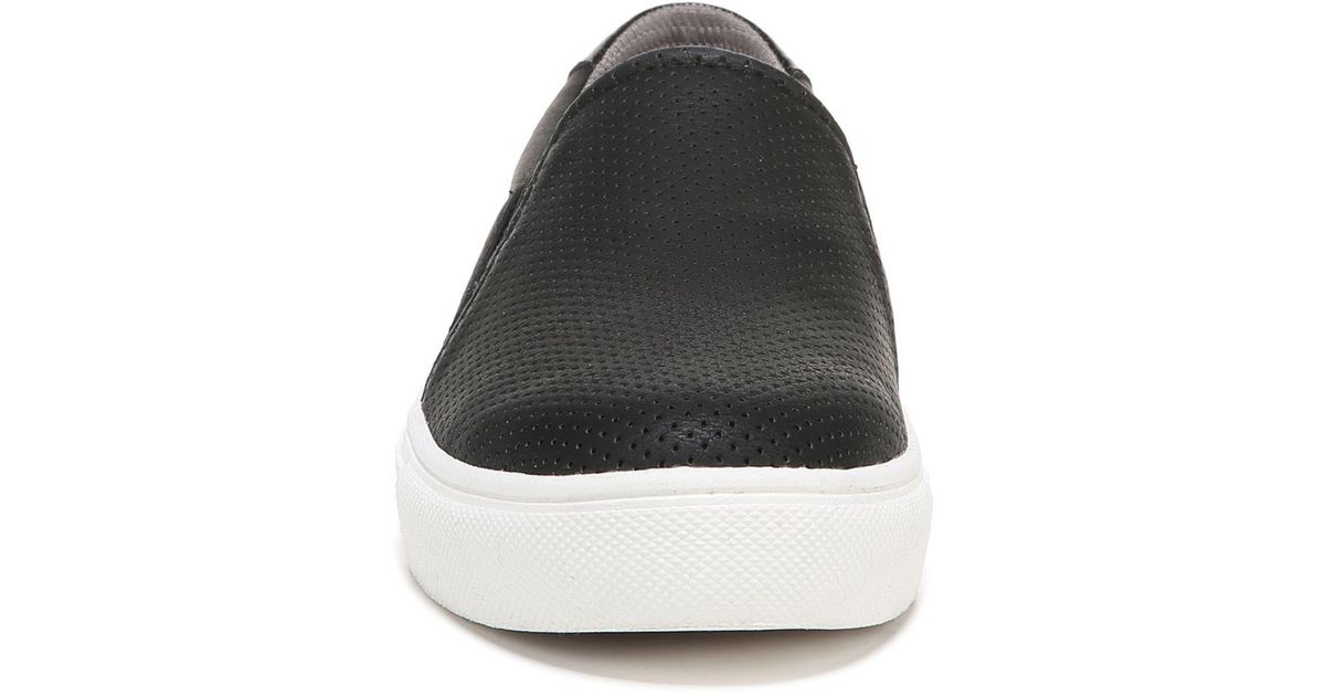 Dr. Scholls Nova Perforated Slip-on Sneaker in Black | Lyst