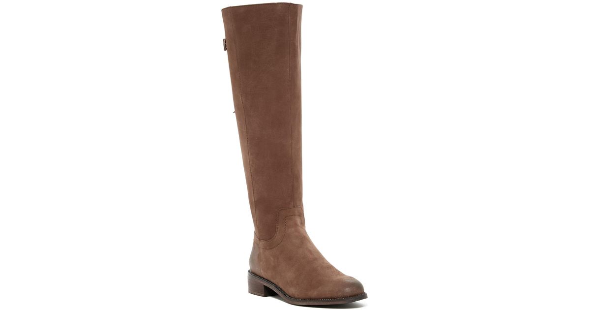 franco sarto suede knee high boots