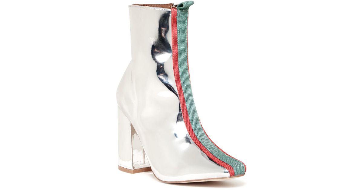 cape robbin silver boots