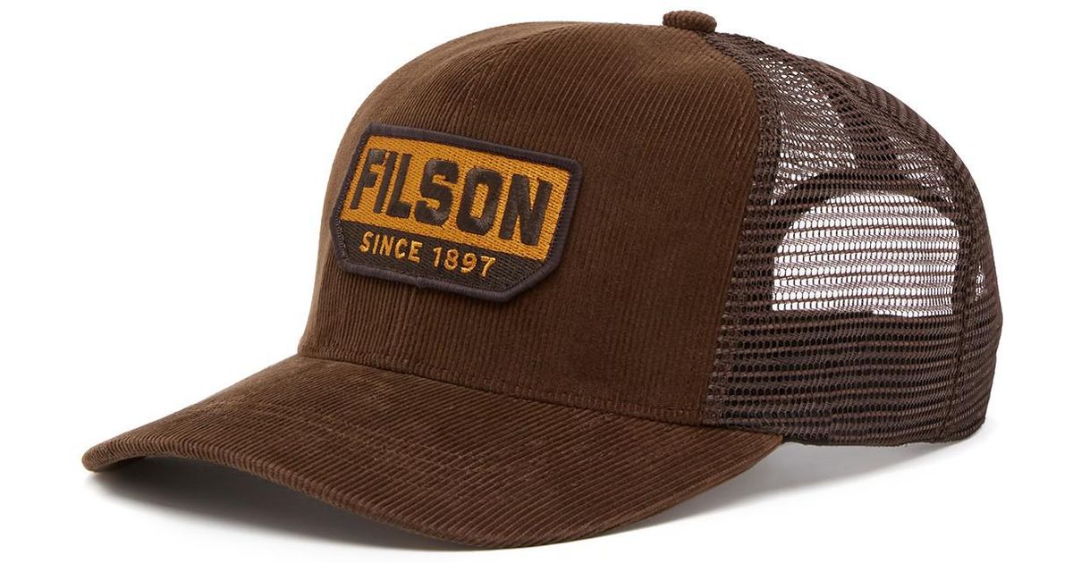 filson corduroy hat
