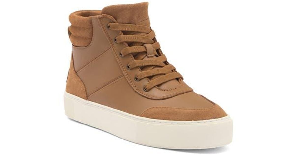 UGG Zilo High Top Sneaker in Brown | Lyst
