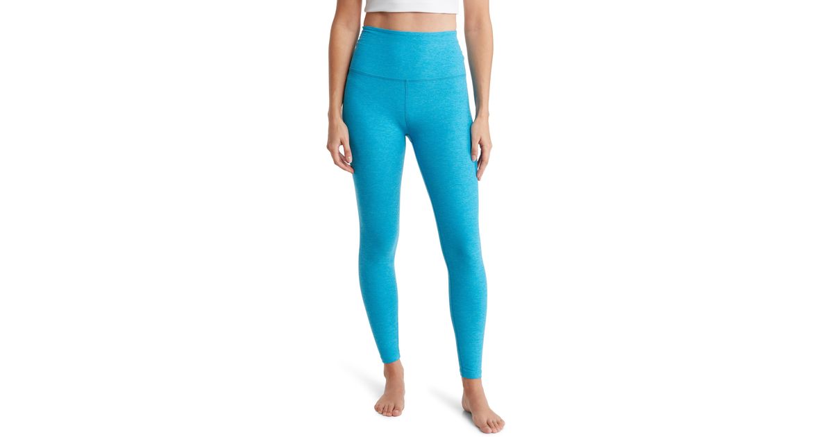 Beyond Yoga Space Dye Spin Out Leggings in Blue
