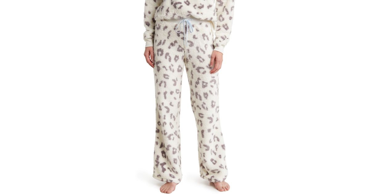 Honeydew Intimates Ice Breaker Fair Isle Faux Fur Pajama Pants