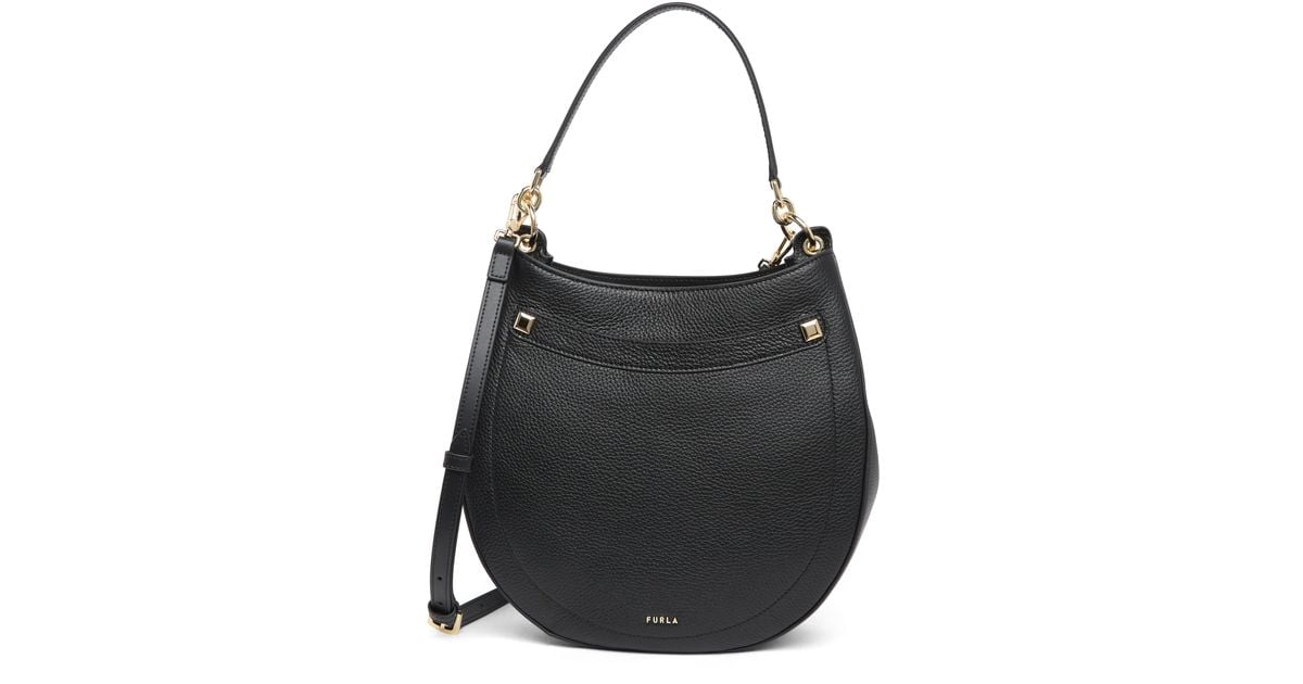 Furla Afrodite Leather Crossbody Bag In Nero At Nordstrom Rack in Black