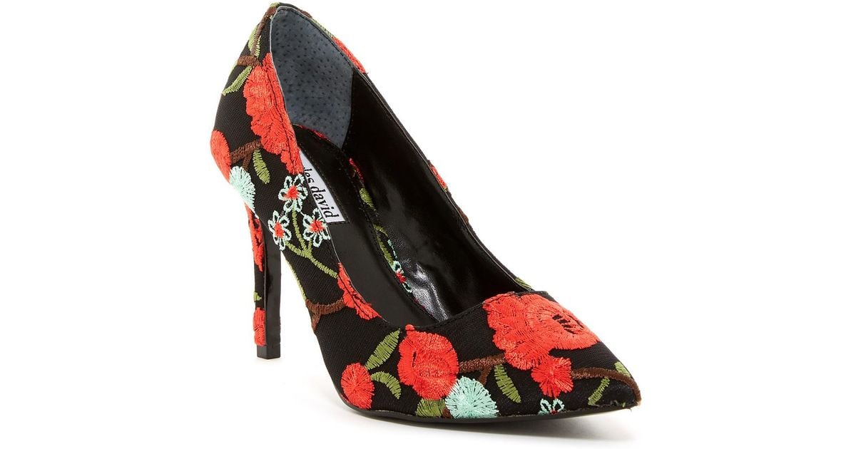 charles david floral pumps