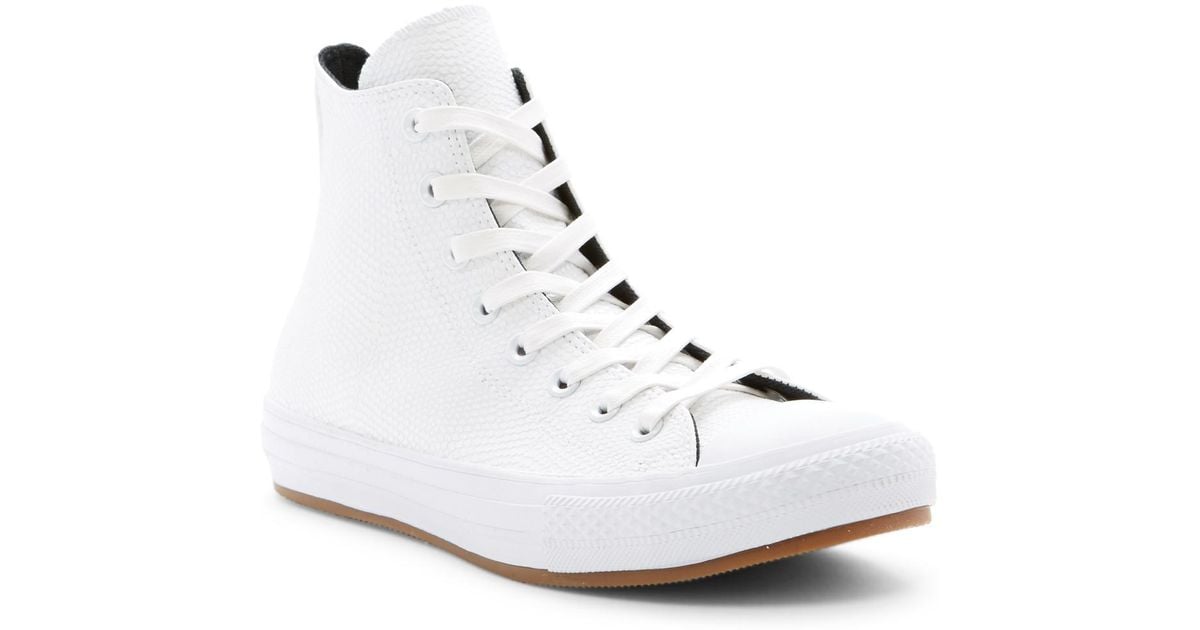 converse chuck taylor all star leather high top sneaker
